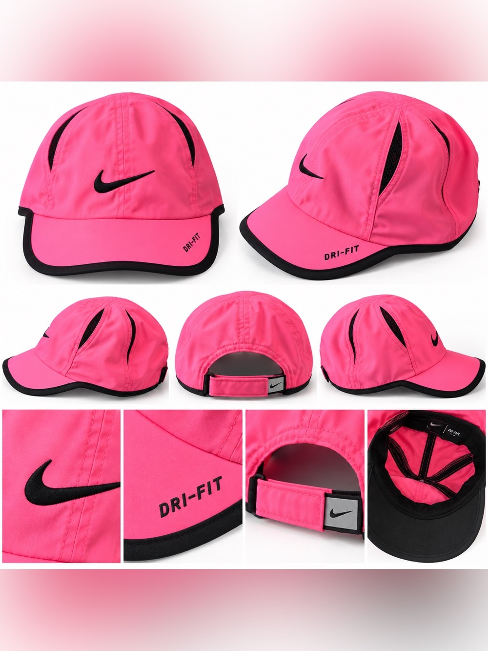 Nike Dri-FIT cap Pink & Black Athletic Cap Kids
